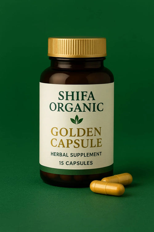 Shifa Organic – Golden Capsule | Herbal Men’s Strength & Energy Booster